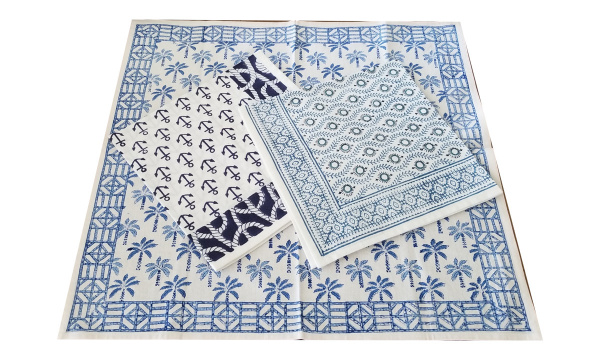 Blue Napkins